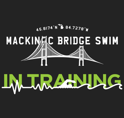 In Training shirt design - zoomed