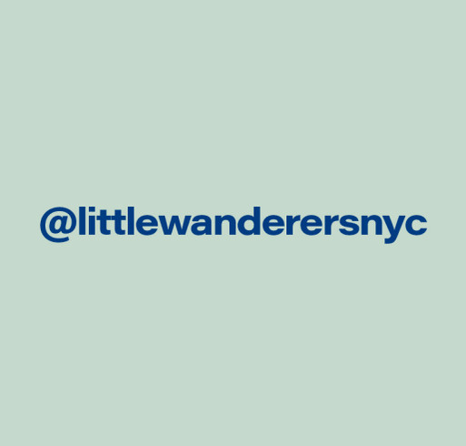 Little Wanderers Tie Dye T-Shirt Fundraiser shirt design - zoomed