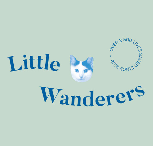 Little Wanderers Tie Dye T-Shirt Fundraiser shirt design - zoomed