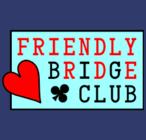 Friendly Bridge Club supports Hope in Motion's mission against Blood Cancer shirt design - zoomed