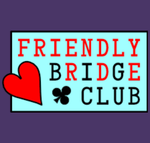 Friendly Bridge Club supports Hope in Motion's mission against Blood Cancer shirt design - zoomed