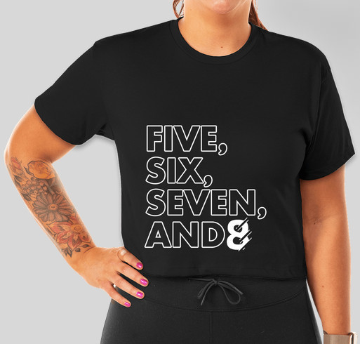 Countdown Fundraiser - unisex shirt design - front