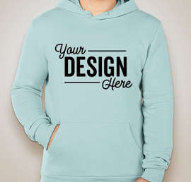 Alternative Apparel Eco-Cozy Pullover Hoodie - Color: Light Blue