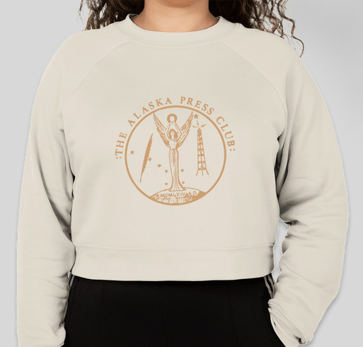 Alaska Press Club Crewneck 2023 Fundraiser - unisex shirt design - front