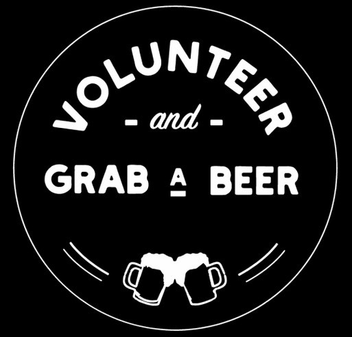 Volunteer And Grab A Beer - Hats shirt design - zoomed