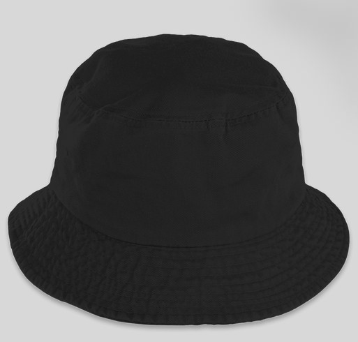 Paul Val | ROCK N' SOUL Bucket Hat | PRE-ORDER: Black Fundraiser - unisex shirt design - back
