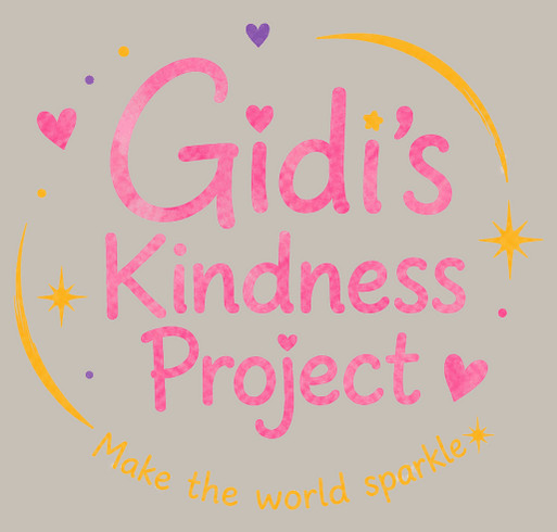 Gidi's Kindness Project Hats shirt design - zoomed