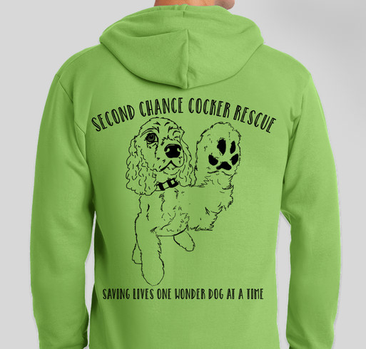 SCCR Wonder Dog Wear Fundraiser - unisex shirt design - back
