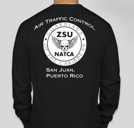 ZSU NATCA T-shirt fundraiser! Fundraiser - unisex shirt design - back