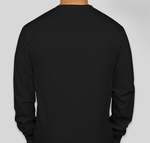 Beech St. Black and White Fundraiser - unisex shirt design - back