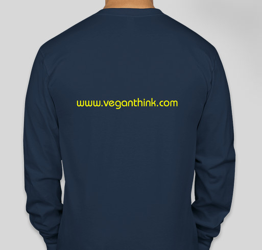 "That Vegan Show" T-shirt Fundraiser - unisex shirt design - back
