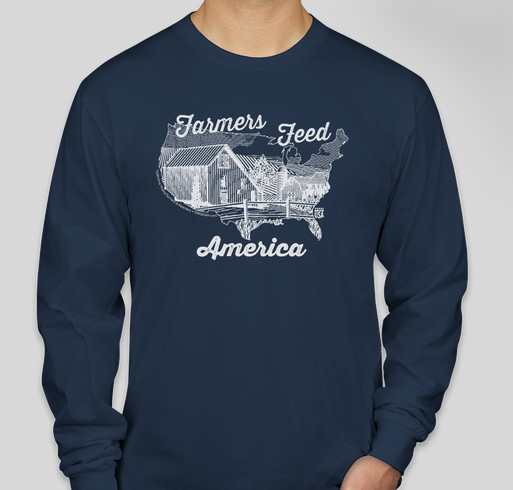 Farmers Feed America Fundraiser - unisex shirt design - front