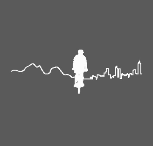 Summits to Skyline - Atlanta Trails biking shirt shirt design - zoomed