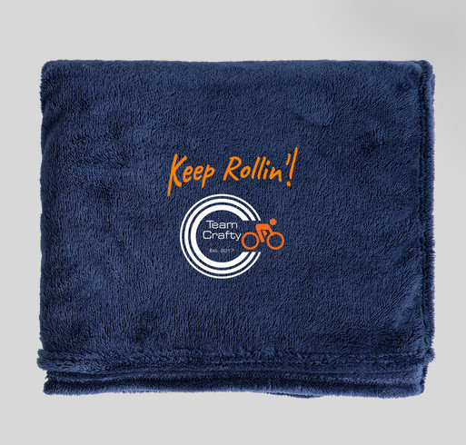 Keep Rollin’! Cancer Fighting Gear From Team Crafty (Blanket) Fundraiser - unisex shirt design - small