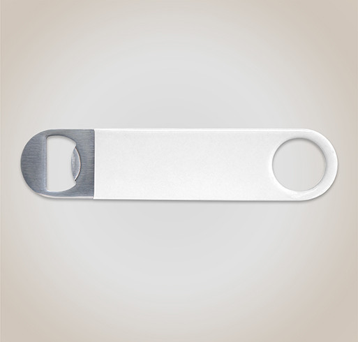 Double Sided Metal Bottle Opener - Selected Color