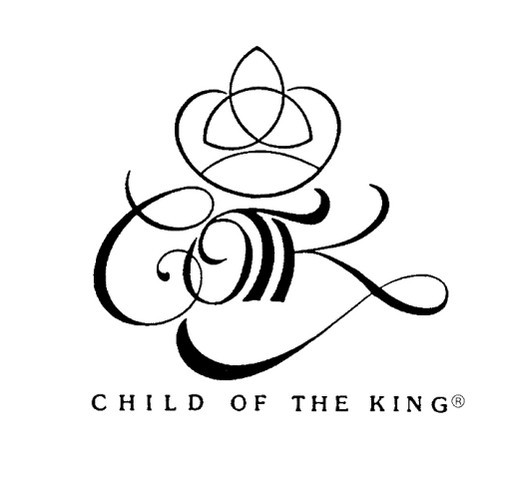 A Child of the King Joggers shirt design - zoomed