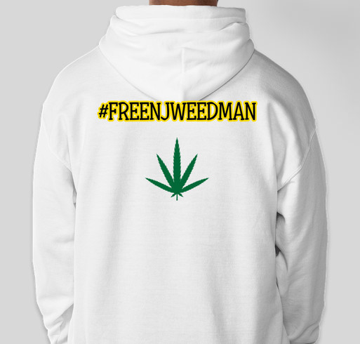 FREE Edward NJWeedman Forchion POLITICAL PRISONER Fundraiser - unisex shirt design - back