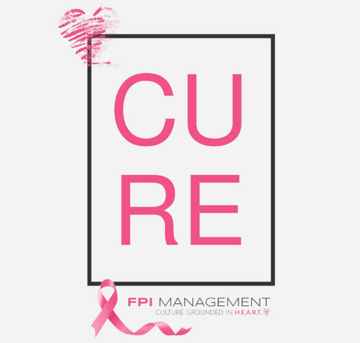 FPI Gives Back - Breast Cancer Awareness shirt design - zoomed