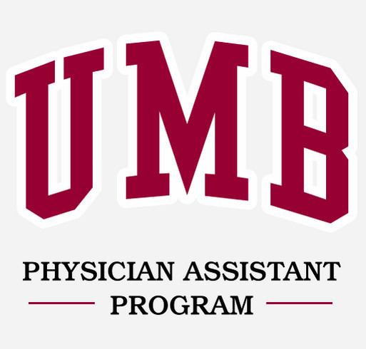 UMB PA Program C/O 2027 Merchandise Fundraiser shirt design - zoomed