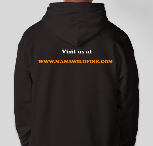 Help Mana Wildfire Logistics, Inc. Fundraiser - unisex shirt design - back