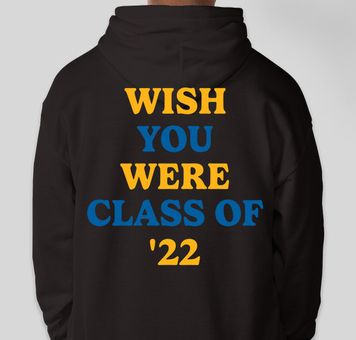 Hylton Senior Class of 2022 Fundraiser - unisex shirt design - back