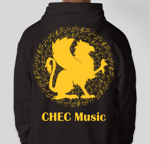 CHEC Music Plays On Fundraiser - unisex shirt design - back