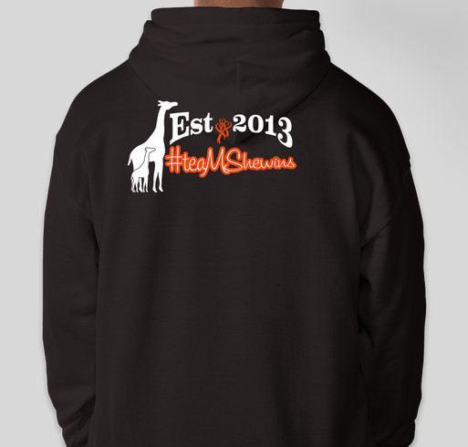 TeamSheWins #5yearslater Fundraiser - unisex shirt design - back