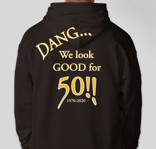 We Look Good for 50 Fundraiser - unisex shirt design - back