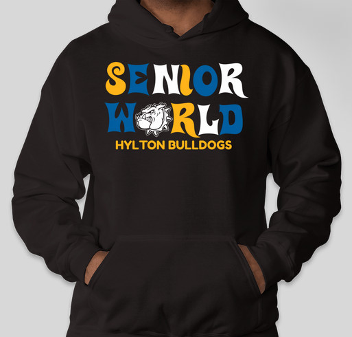 Hylton Senior Class of 2022 Fundraiser - unisex shirt design - front