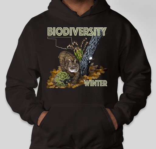 Winter BioBlitz! Fundraiser - unisex shirt design - front
