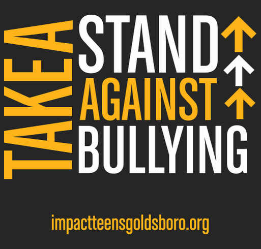 Impact Teens Against Bullying shirt design - zoomed