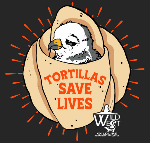 Tortillas Save Lives shirt design - zoomed
