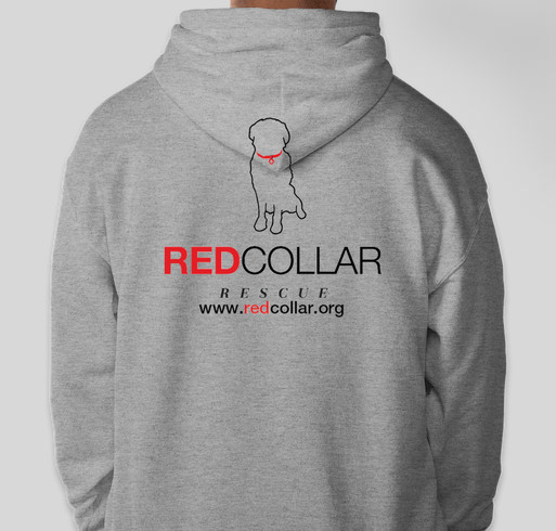 Red Collar Rescue - Heal a Heart Campaign Fundraiser - unisex shirt design - back