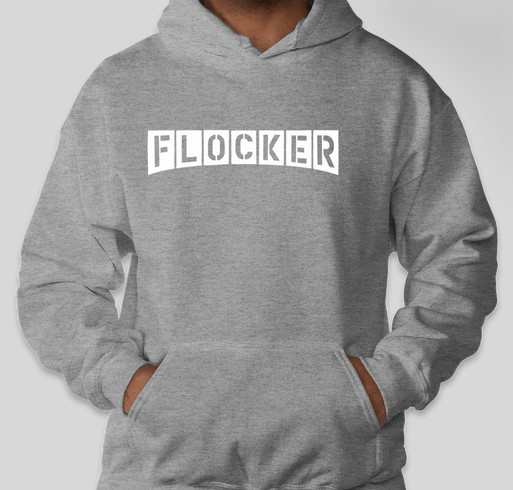 Flocker Apparel for Charity Fundraiser - unisex shirt design - front