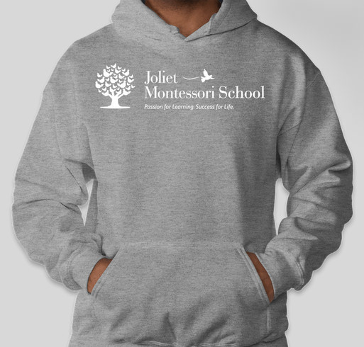 Joliet Montessori School Fundraiser - unisex shirt design - front