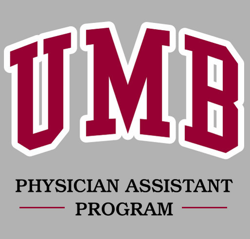 UMB PA Program C/O 2027 Merchandise Fundraiser shirt design - zoomed