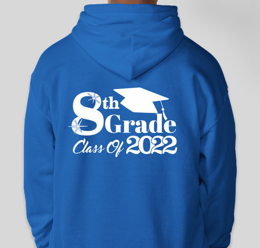 Class of 2022 Spirit Wear Sale Fundraiser - unisex shirt design - back