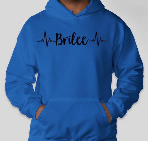 Brilee Heart Warrior Fundraiser - unisex shirt design - front