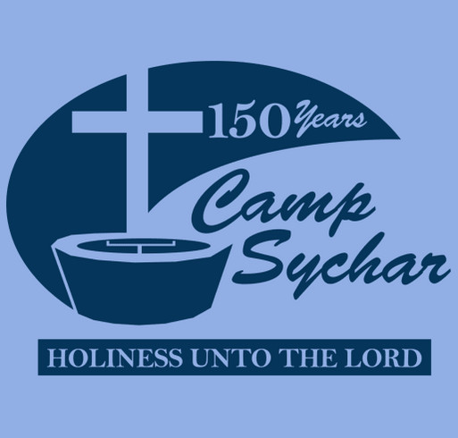 Camp Sychar 150th Year shirt design - zoomed