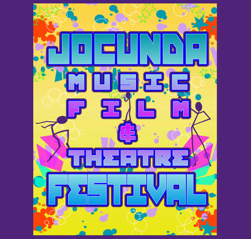 JOCUNDA MUSIC, FILM & THEATRE FESTIVAL shirt design - zoomed