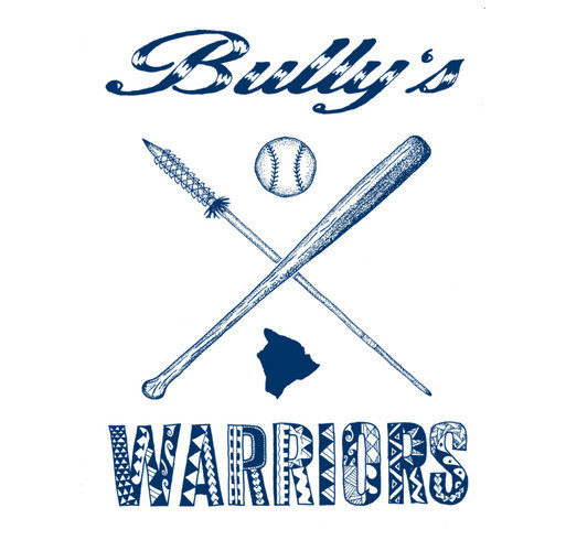 Bully's Warriors - Hawaii Walk to Defeat ALS shirt design - zoomed