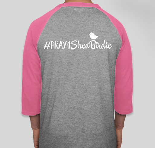 Pray for Shea Fundraiser - unisex shirt design - back