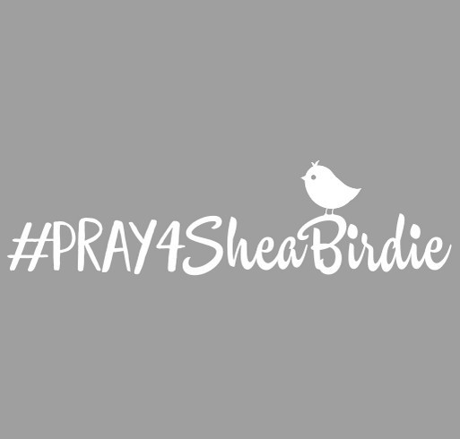 Pray for Shea shirt design - zoomed