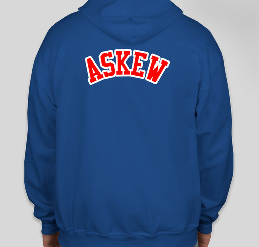 Askew Elementary Zip Up Hoodies Fundraiser - unisex shirt design - back