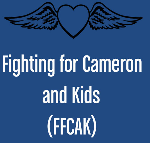 Support Fighting for Cameron and Kids - Raising Awareness for Victimized Children shirt design - zoomed