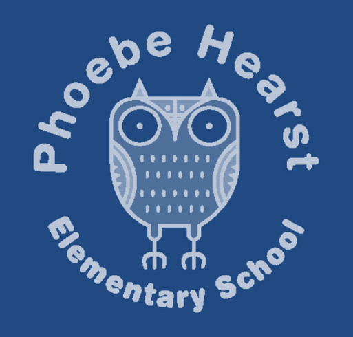Hearst Elementary School PTA shirt design - zoomed
