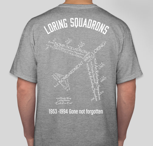 Loring Tee Shirt Pocket Tee Fundraiser - unisex shirt design - back