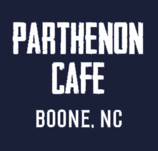 Goodbye Parthenon Cafe shirt design - zoomed