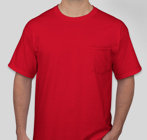 Loring Tee Shirt Pocket Tee Fundraiser - unisex shirt design - front