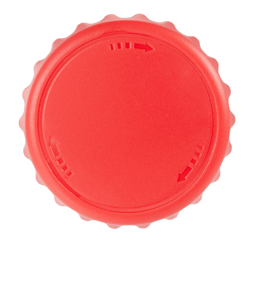 Recycled Bottle Topper & Opener in Red